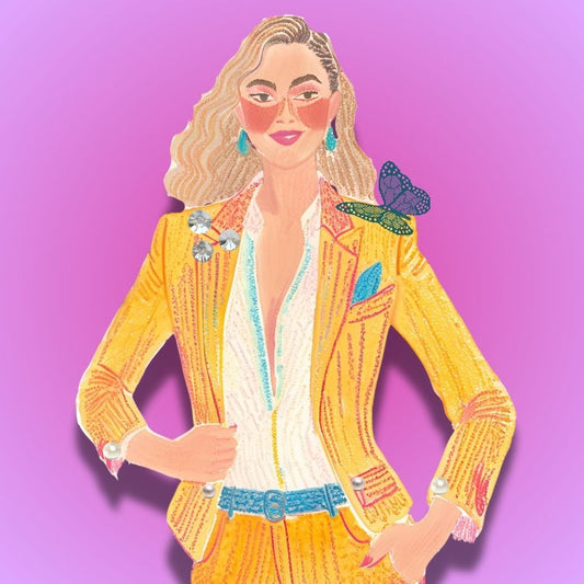 Comment Embellir un Blazer avec des Paillettes, des Perles, de la Dentelle et des Boutons Bijoux 