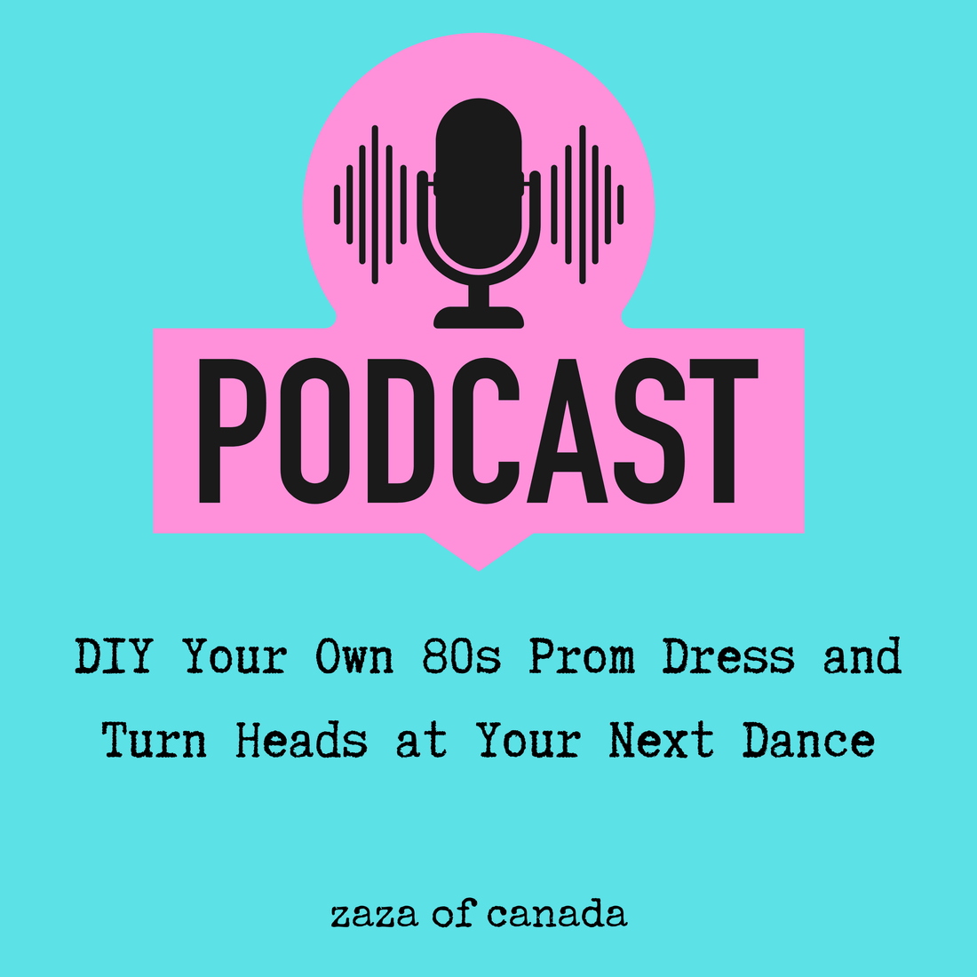 80s prom dress DIY