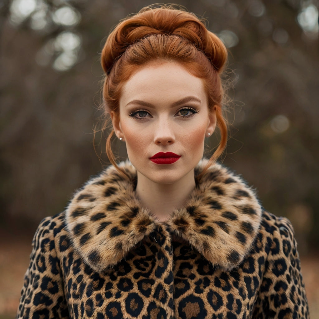 The Faux Fur Leopard Coat