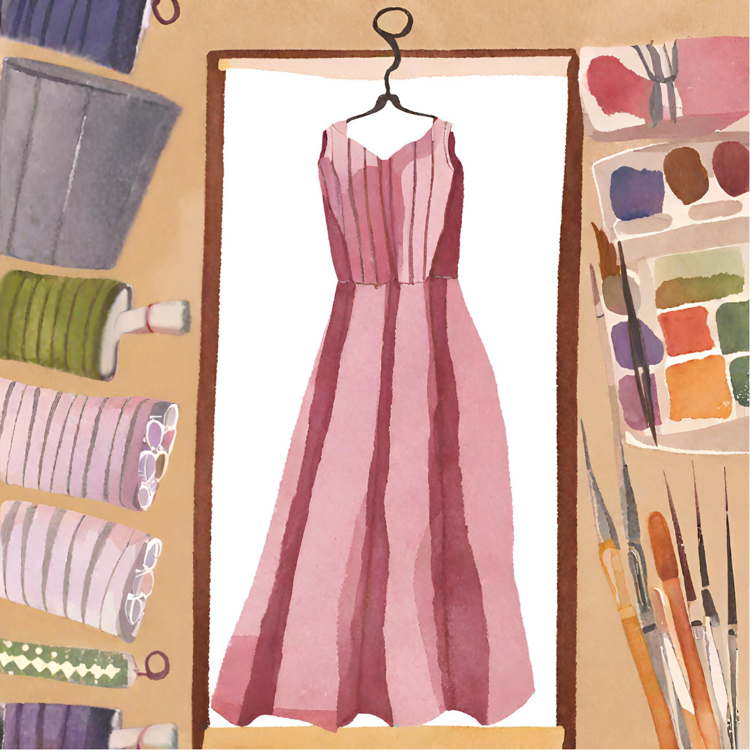 How to Reduce Length of Dress Without Cutting