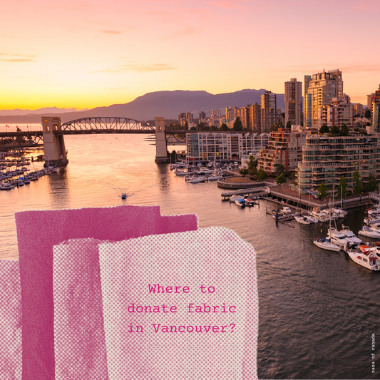 donate fabric Vancouver