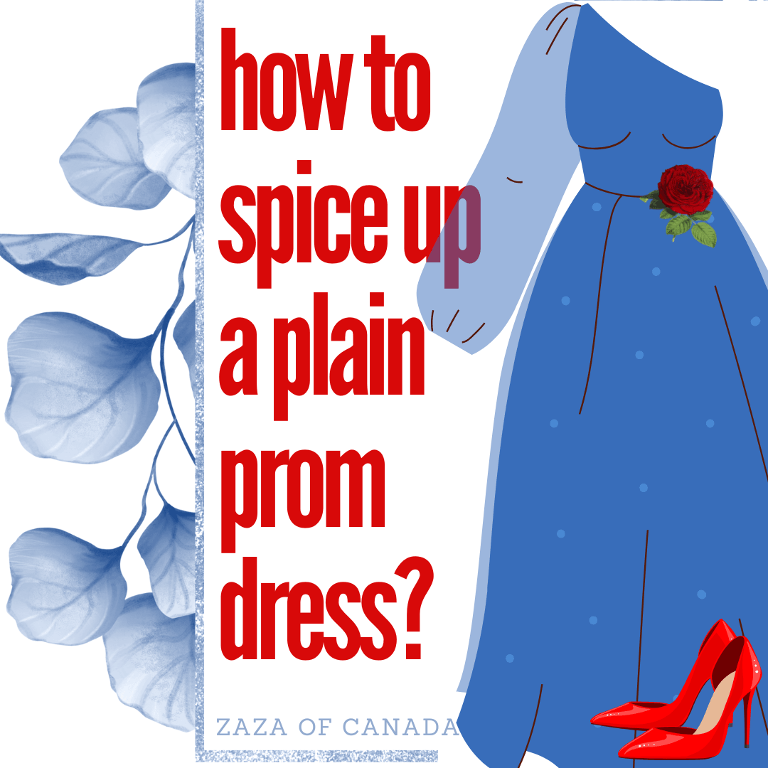 How to spice up a plain prom dress How to spice up a plain prom dress