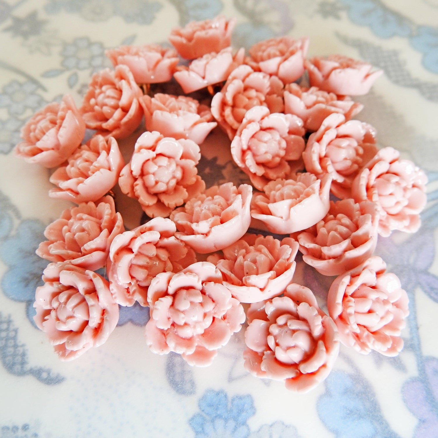 Flower buttons - zazaofcanada
