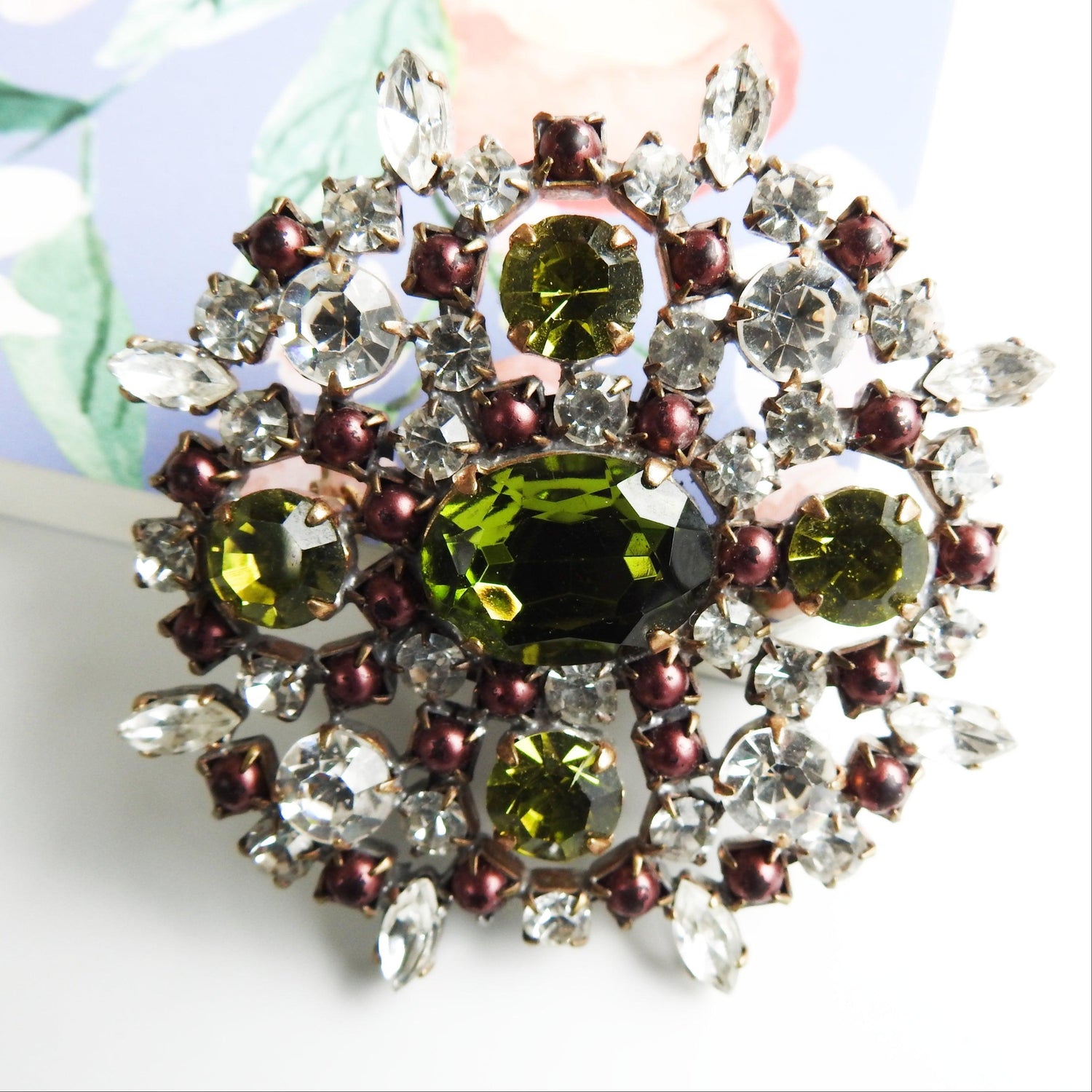 Rhinestone brooches - zazaofcanada