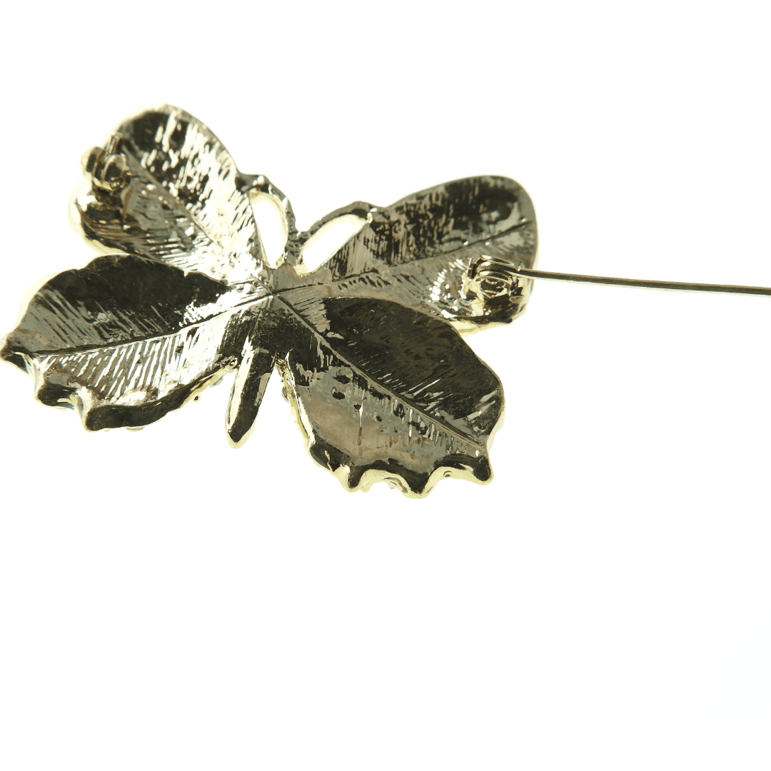 butterfly brooch pin
