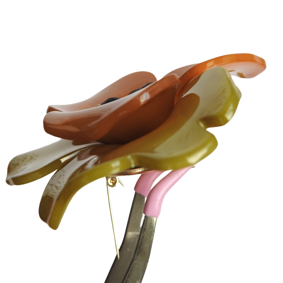 Extra Large Flower Brooch Pin