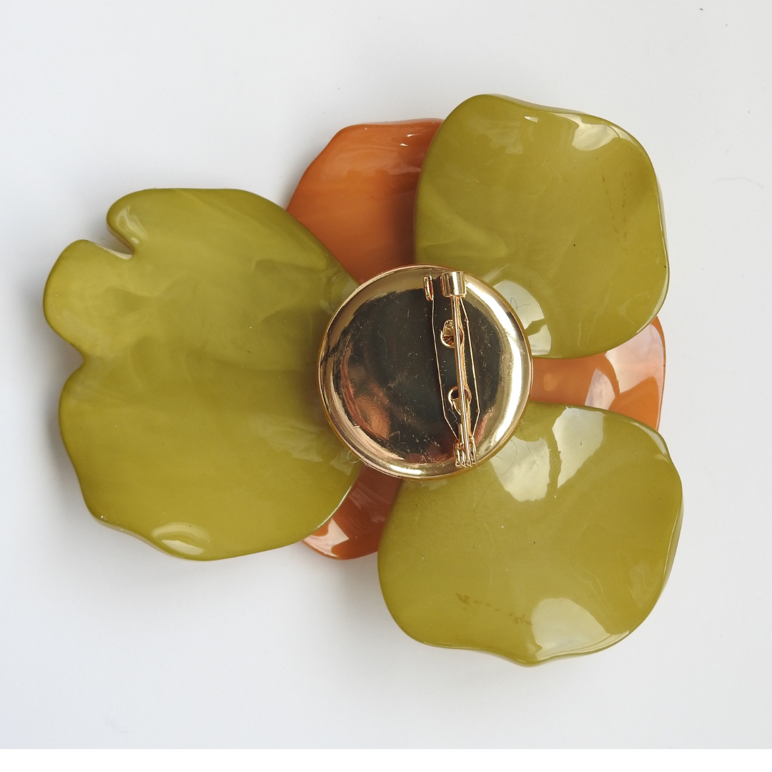Extra Large Flower Brooch Pin