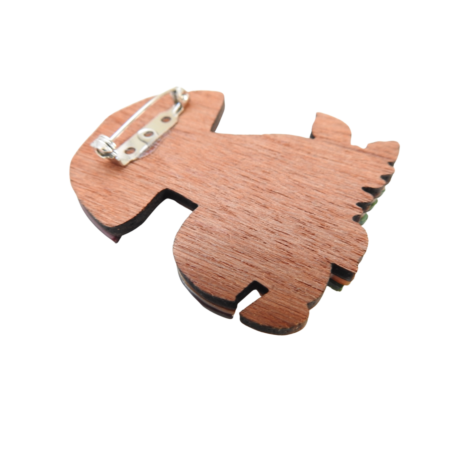 mushroom brooch