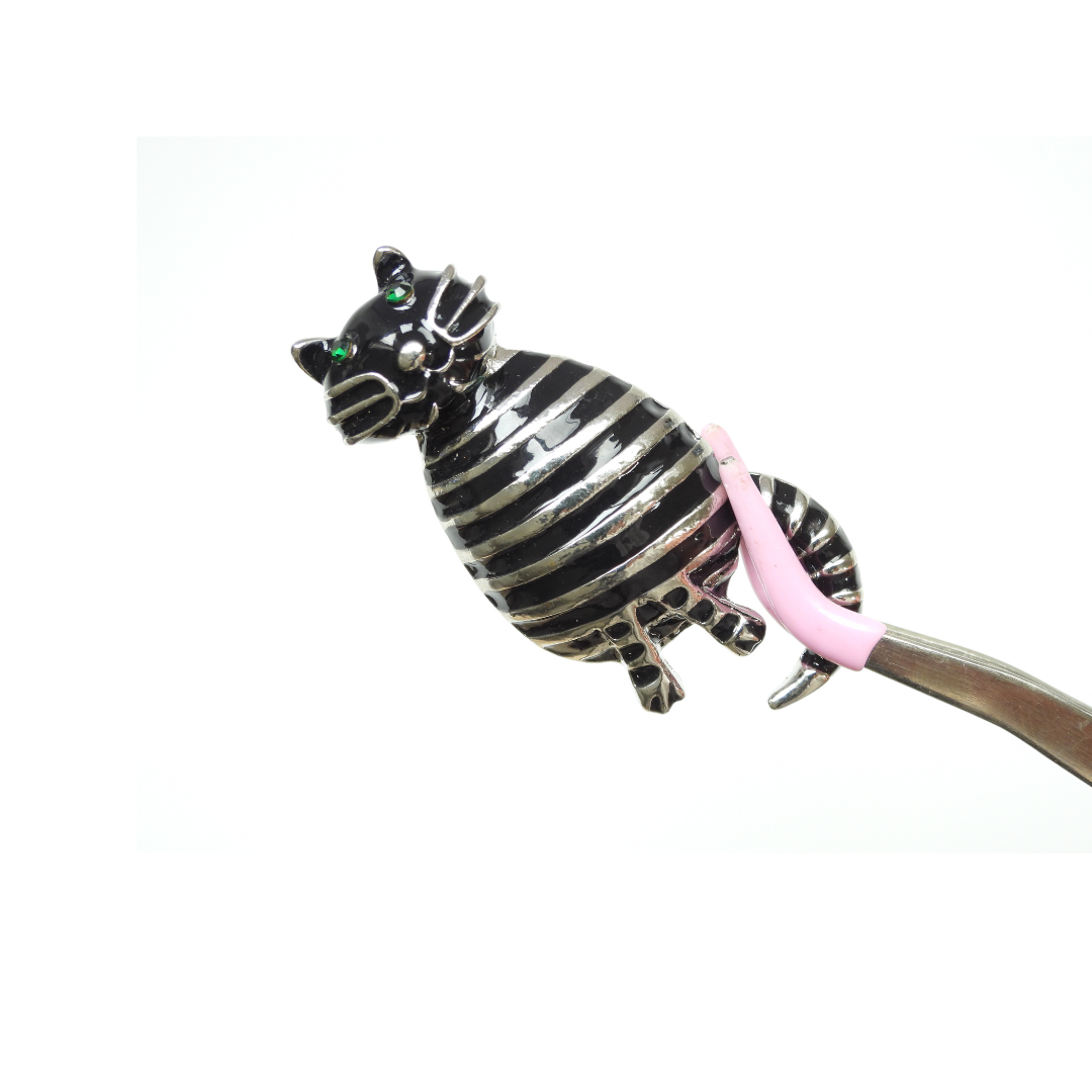 Cat Brooch Silver