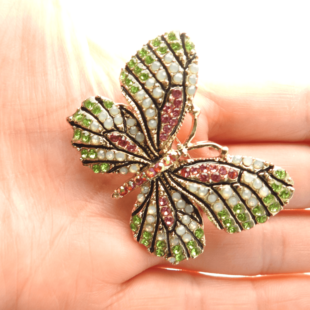 butterfly brooch pin