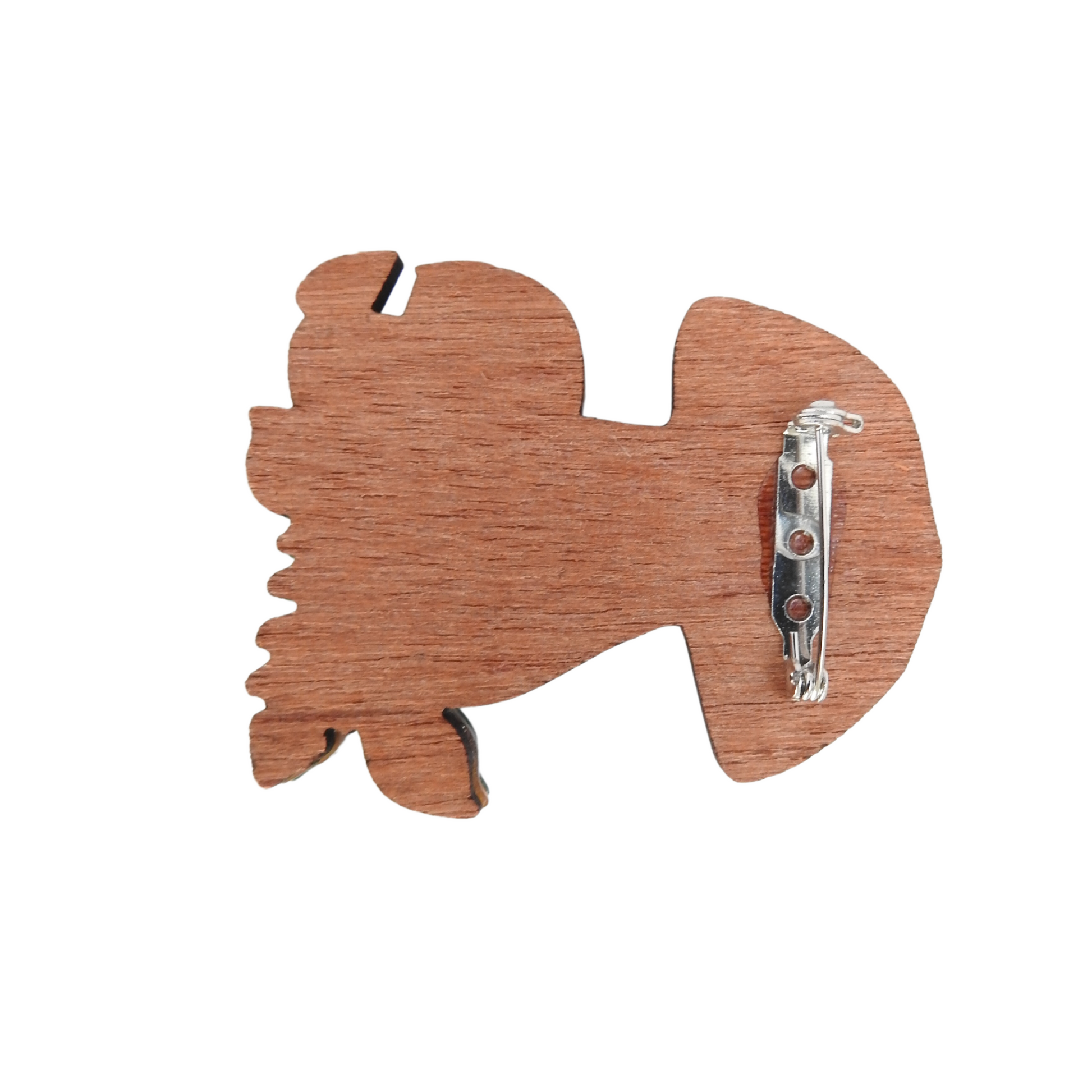 mushroom brooch