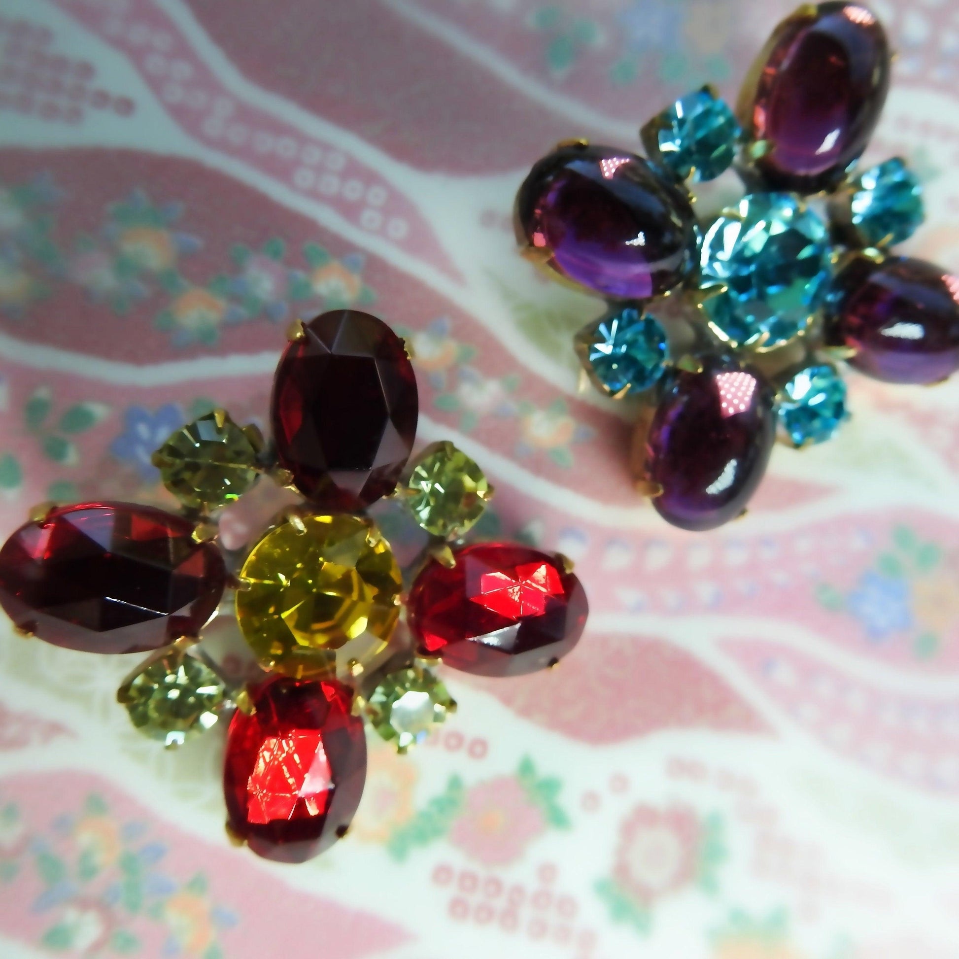 crystal embellished material