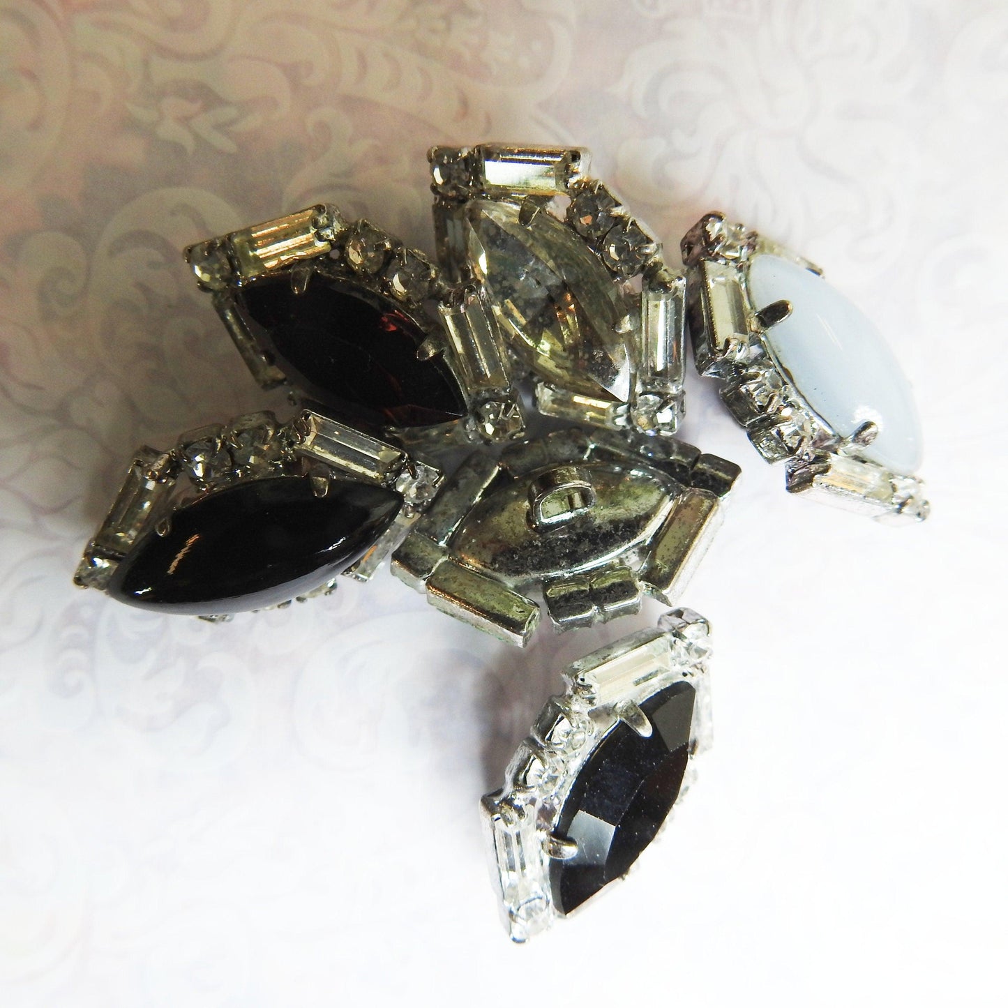 large diamante buttons