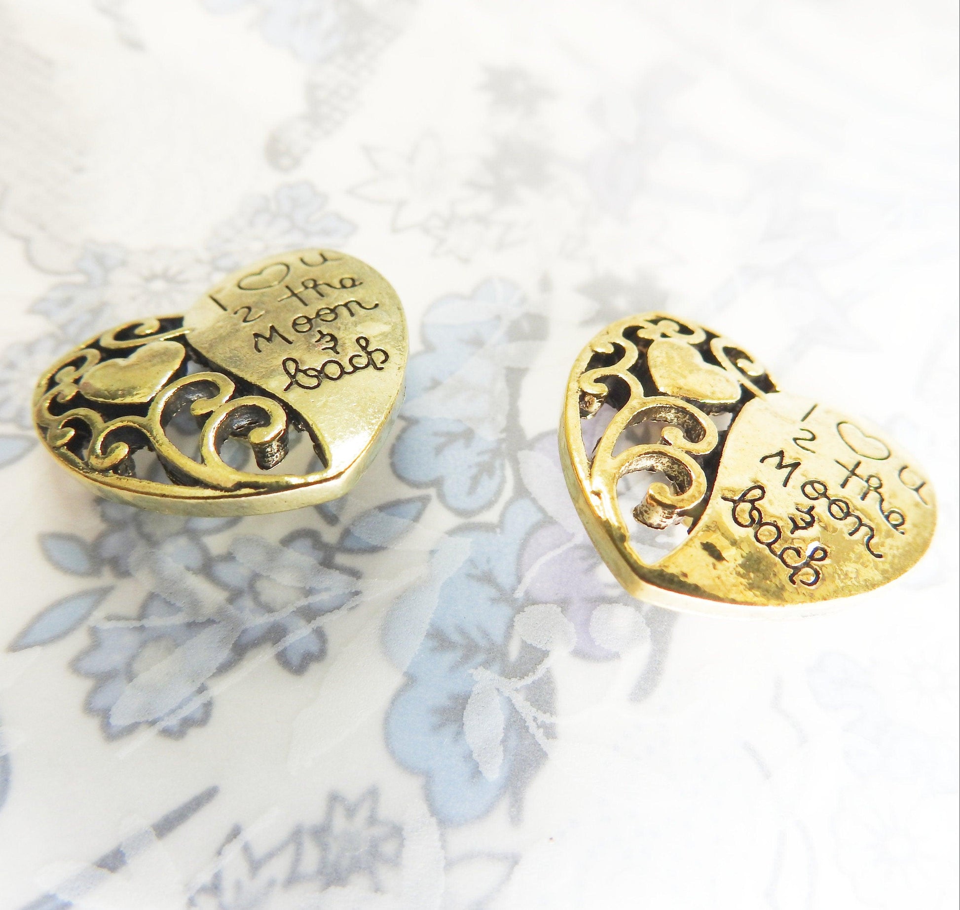 Fancy metal buttons