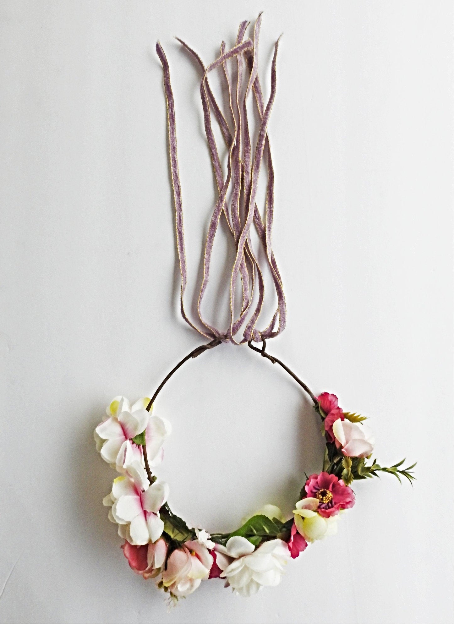 Flower crown, Bohemian bridal, pastel pink crowns wedding dress accessories, hair boho gift idea headband piece fall country ideas romantic