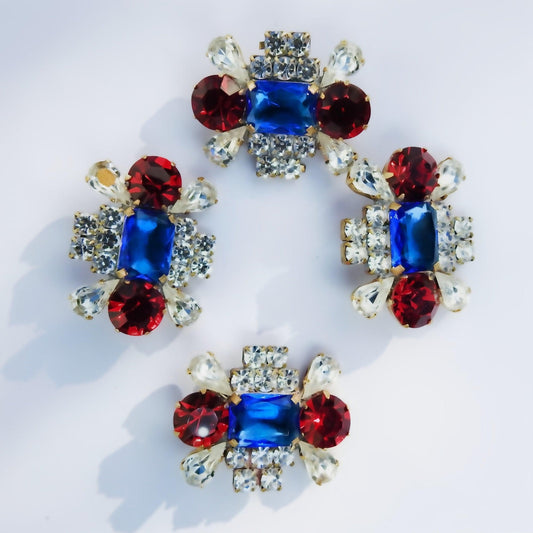 Jeweled buttons
