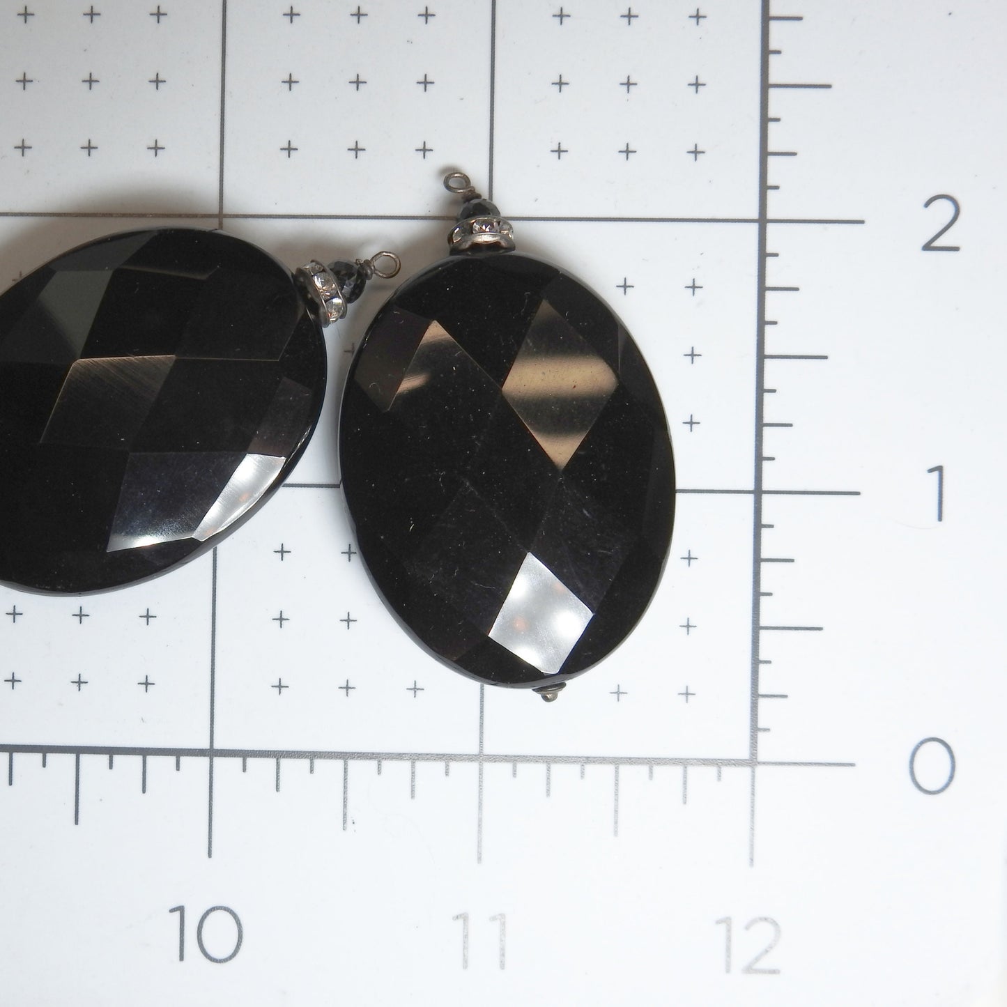 One of the kind vintage glass pendants