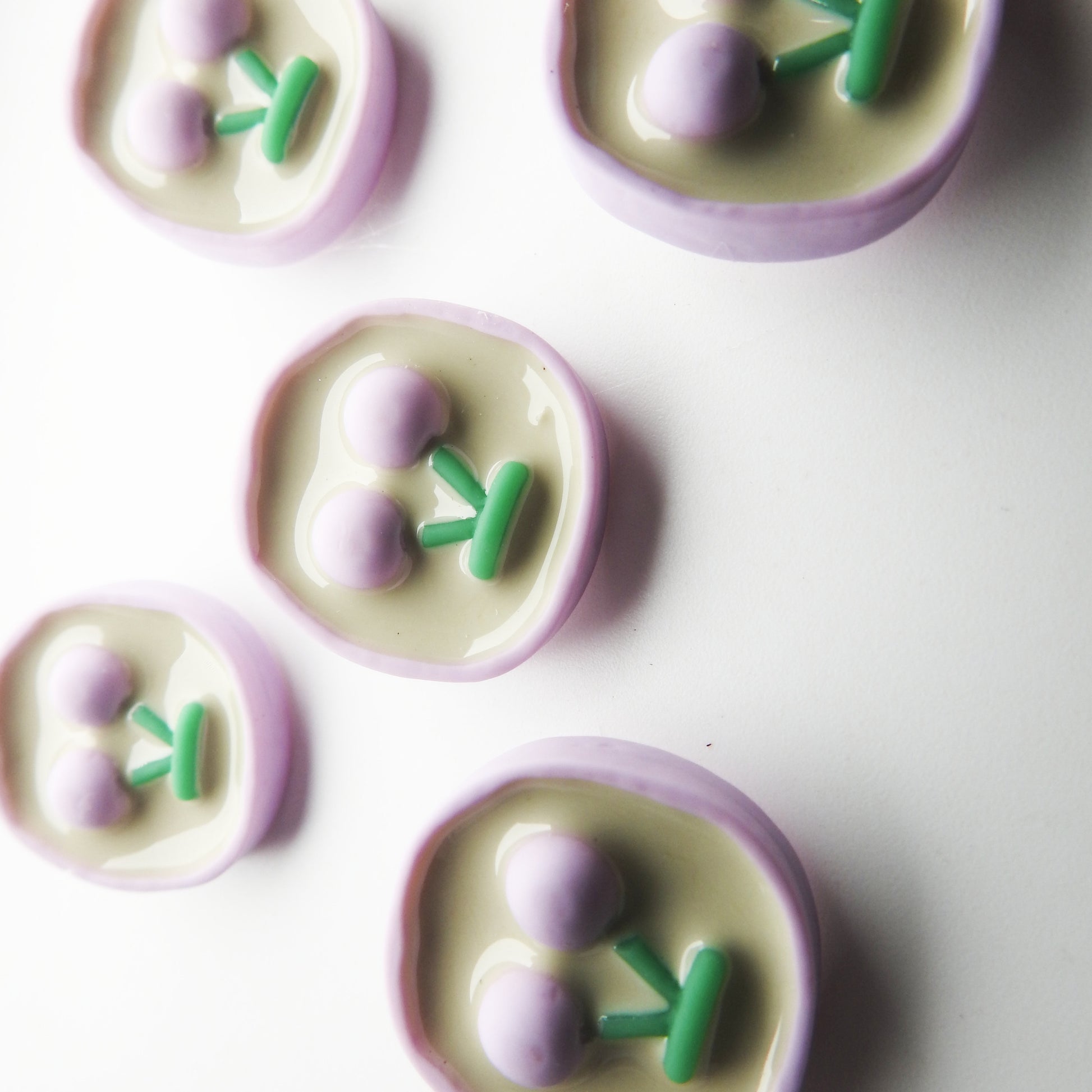 Cherry Decorative Buttons for sewing