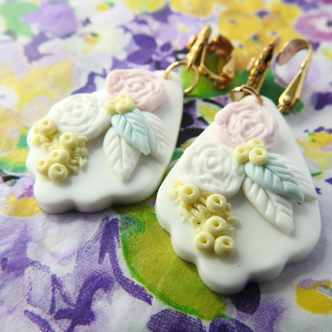 Dangling Clip-On Earrings
