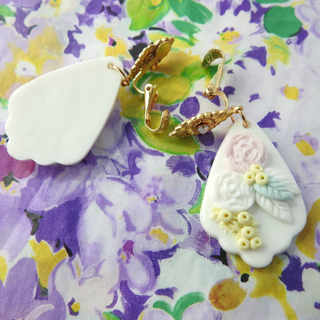 Dangling Clip-On Earrings