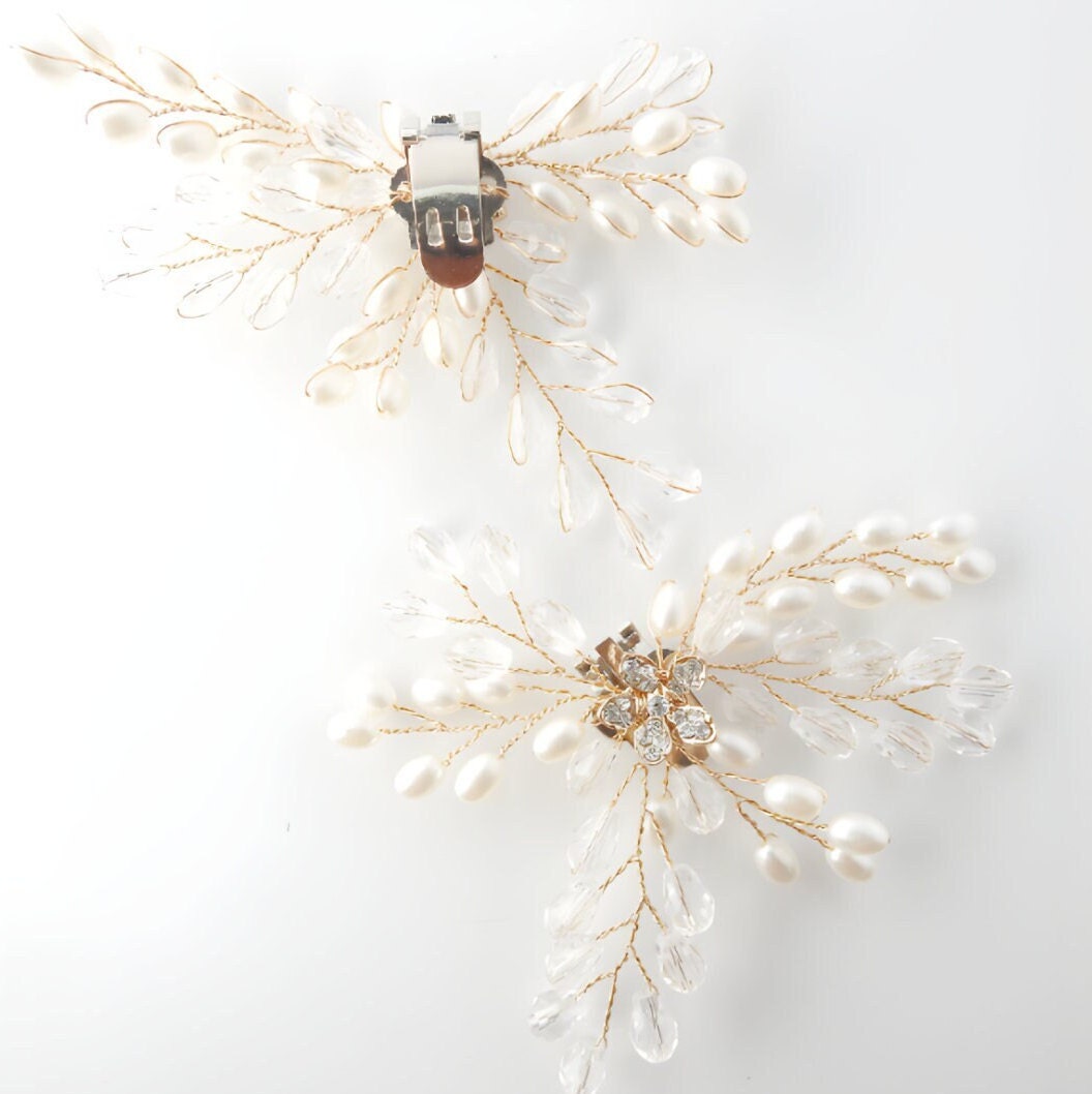 Unique Pearl Clip-On Shoe Ornaments