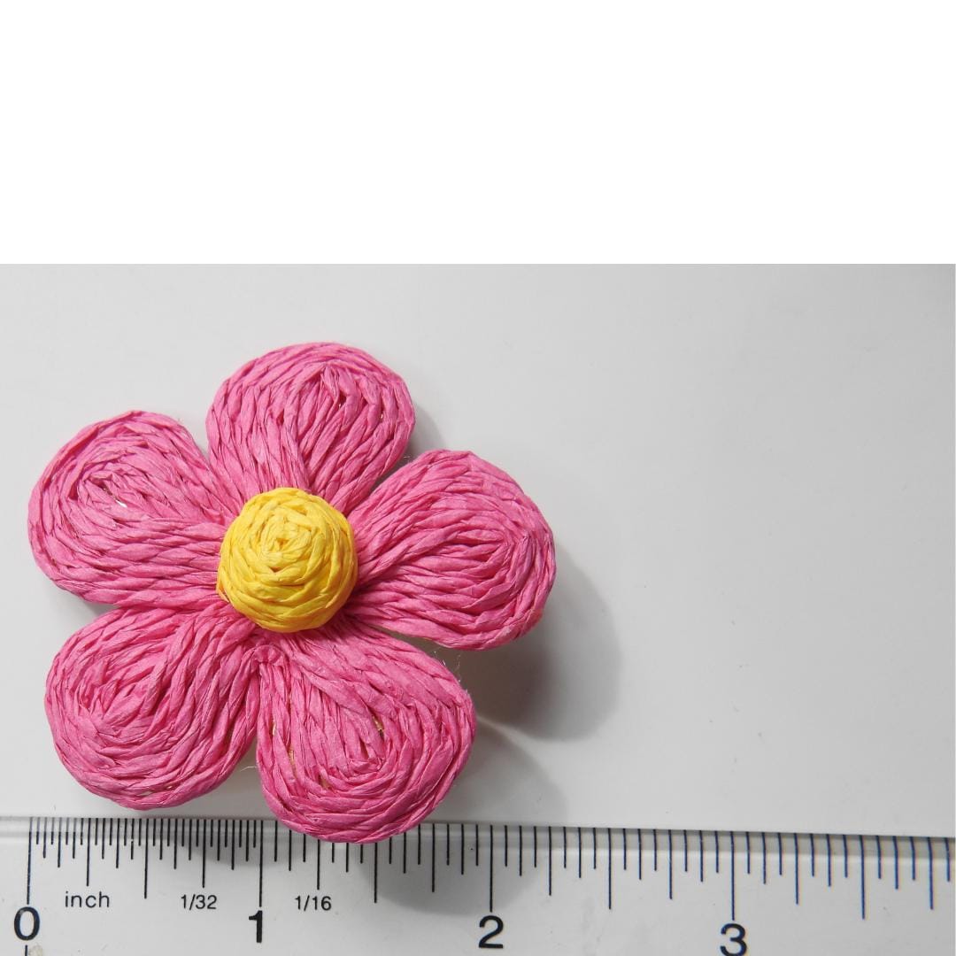 Large flower-Shaped button