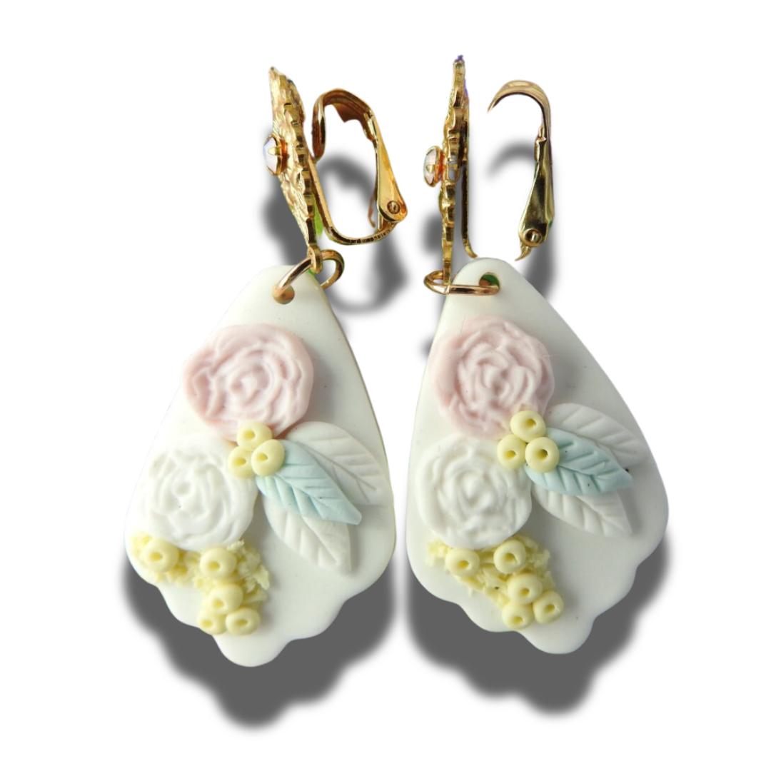 Dangling Clip-On Earrings