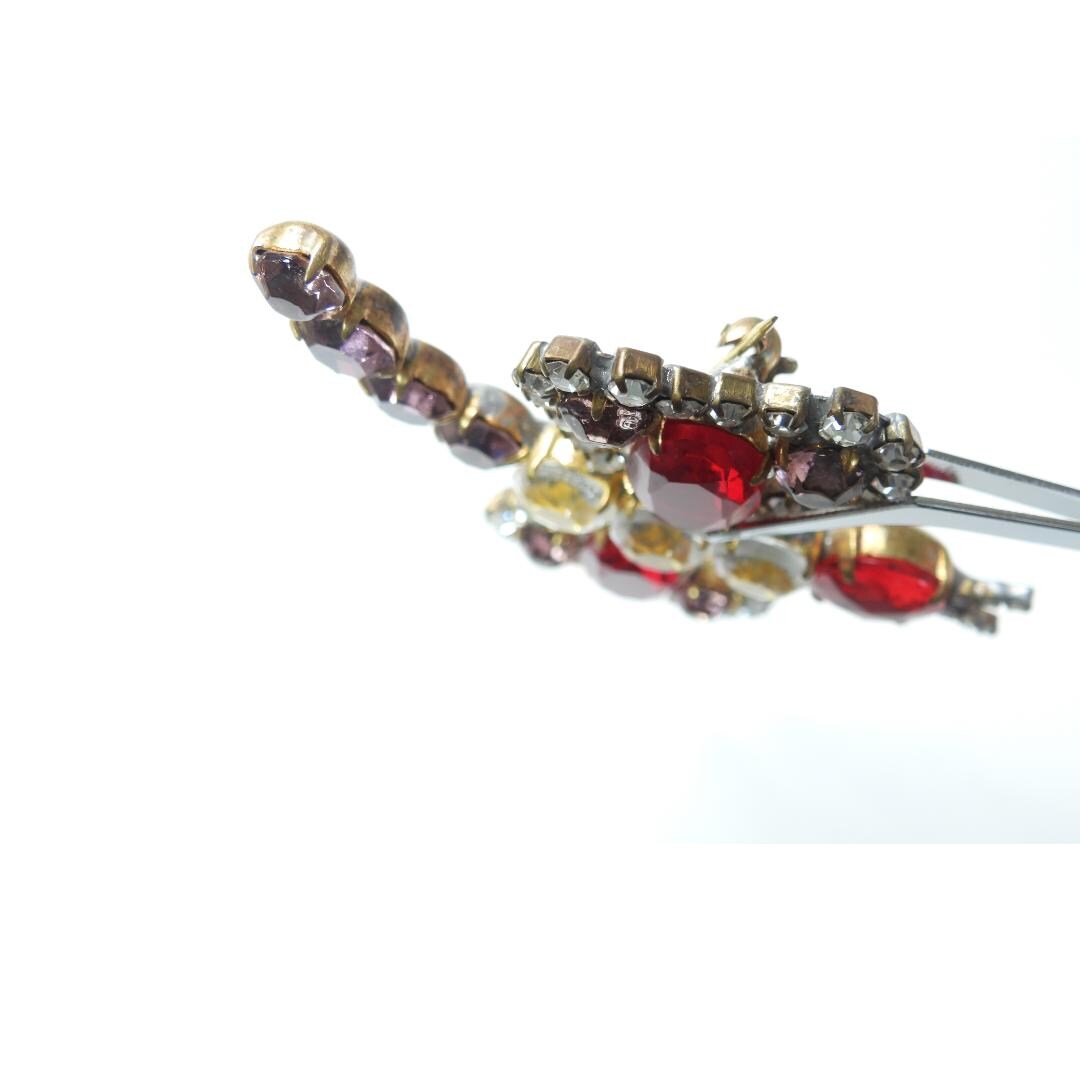 Dragonfly Czech Glass Brooch