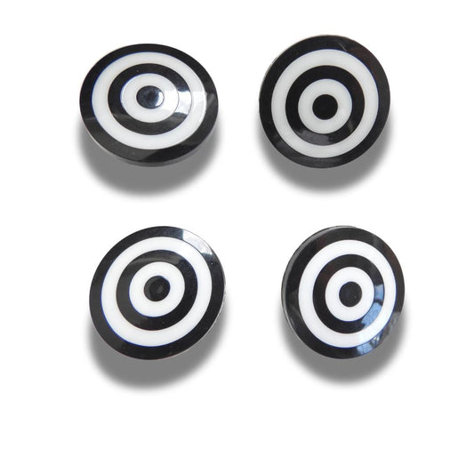 White and Black Decorative Buttons
