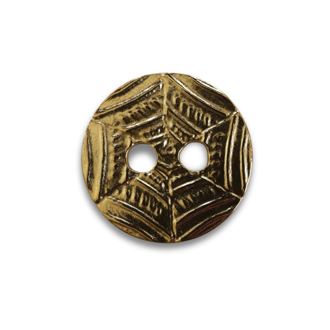 Jumbo Gold Button