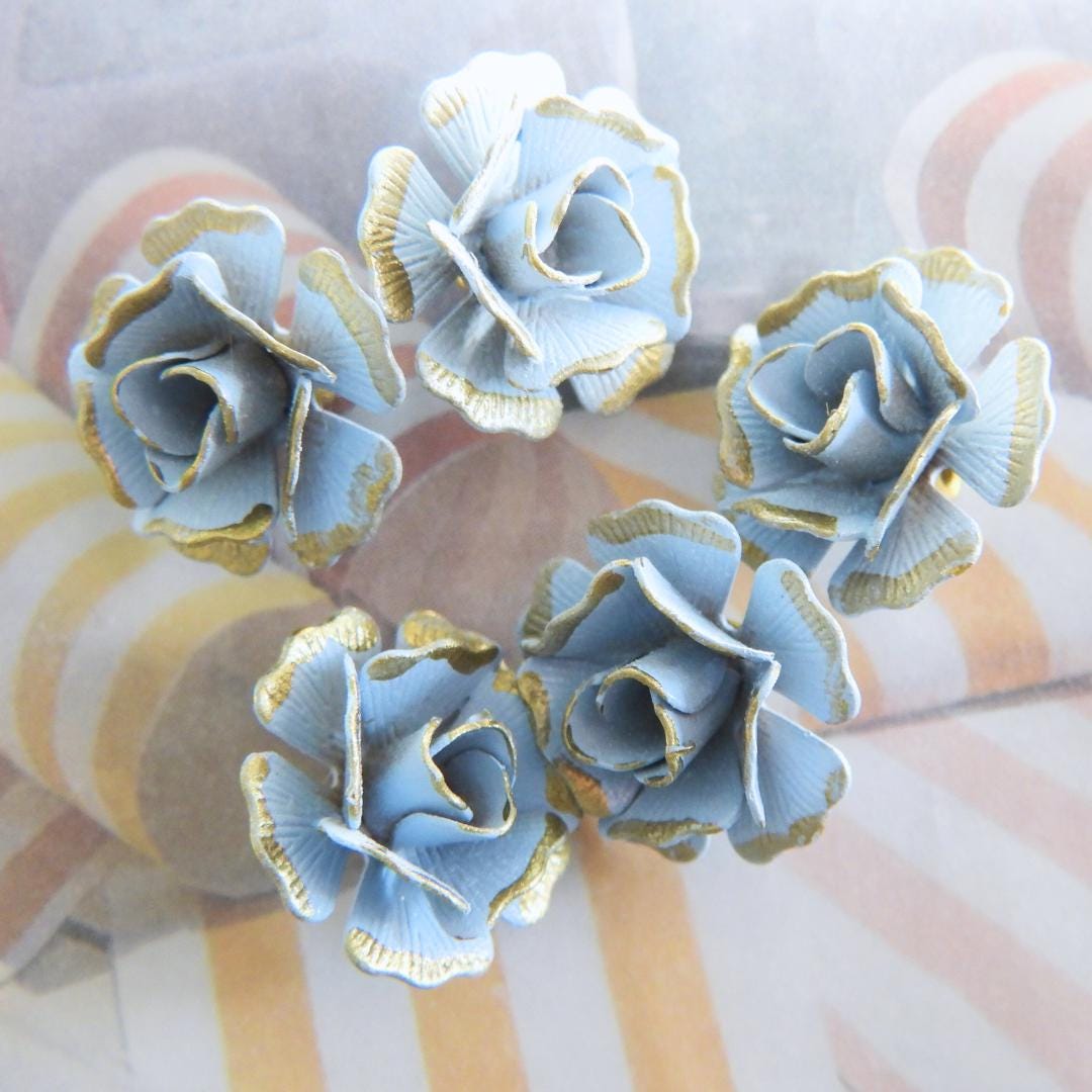 10 mm rose buttons