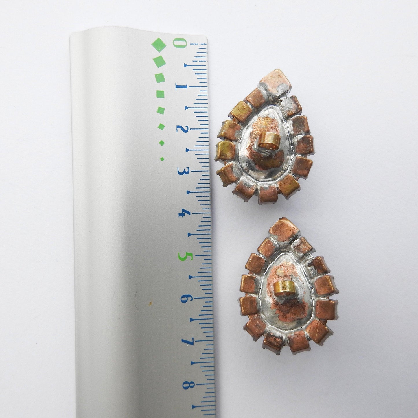 Unique shape crystal buttons, vintage style jewelry buttons, fancy glass buttons for sewing, making jewelry & bracelets, unique sewing gift