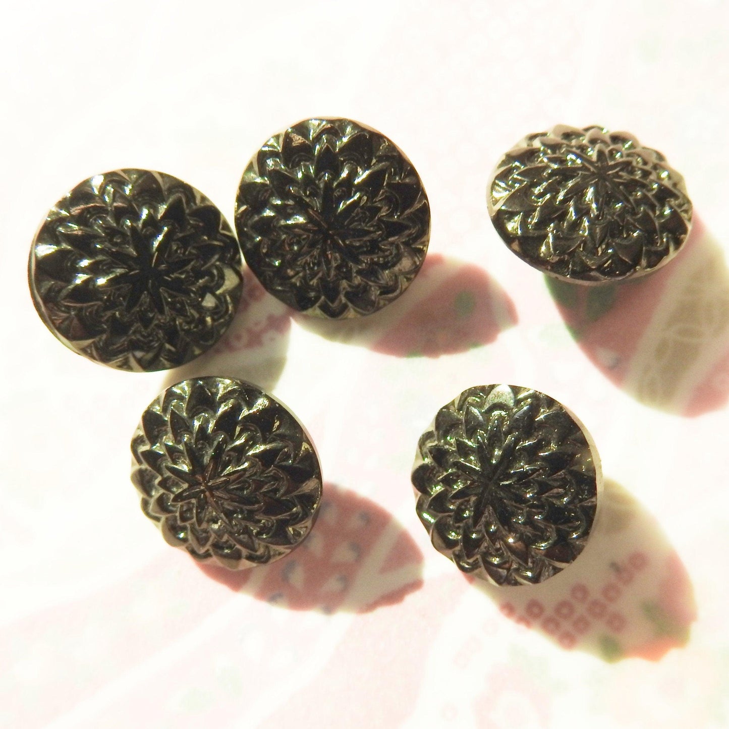 black buttons shank