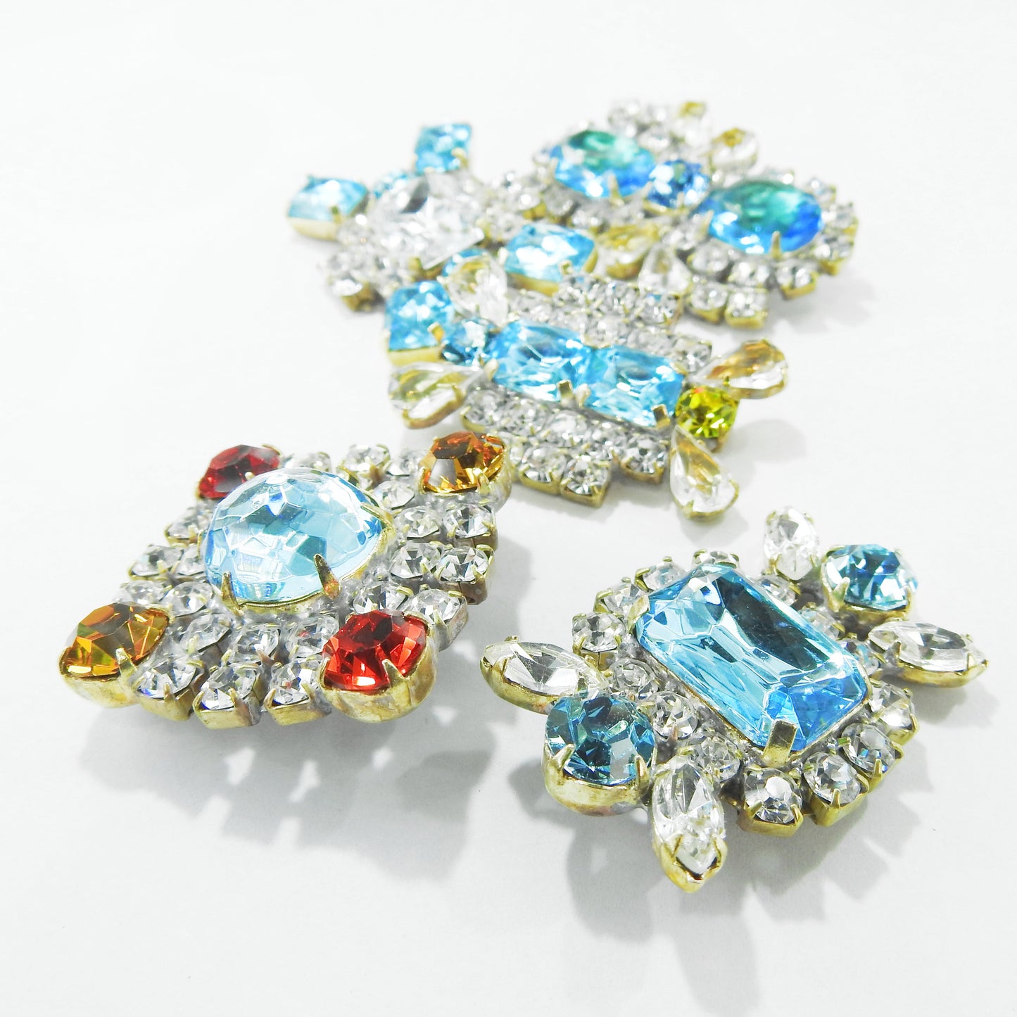 Crystal Czech glass buttons