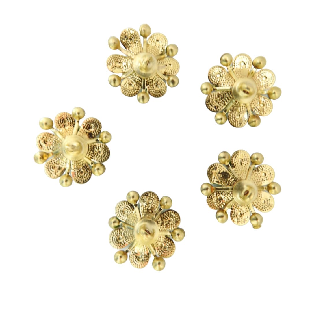 flower buttons clasps making Bracelets