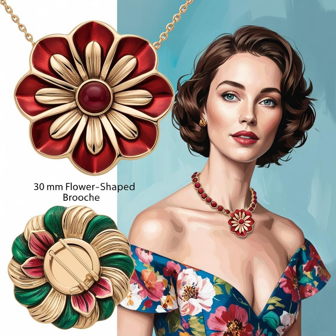 How to Wear a Brooch 