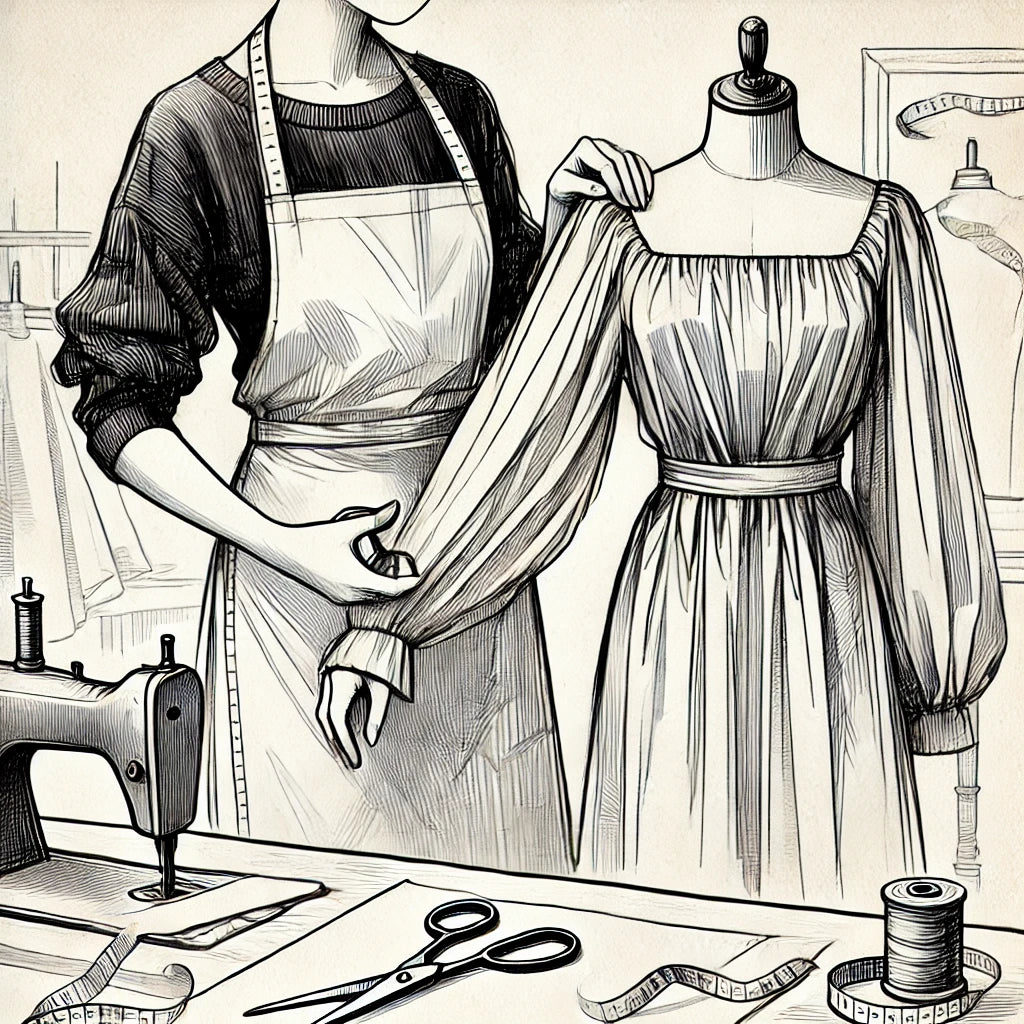 How to Shorten Long Sleeves with Cuffs