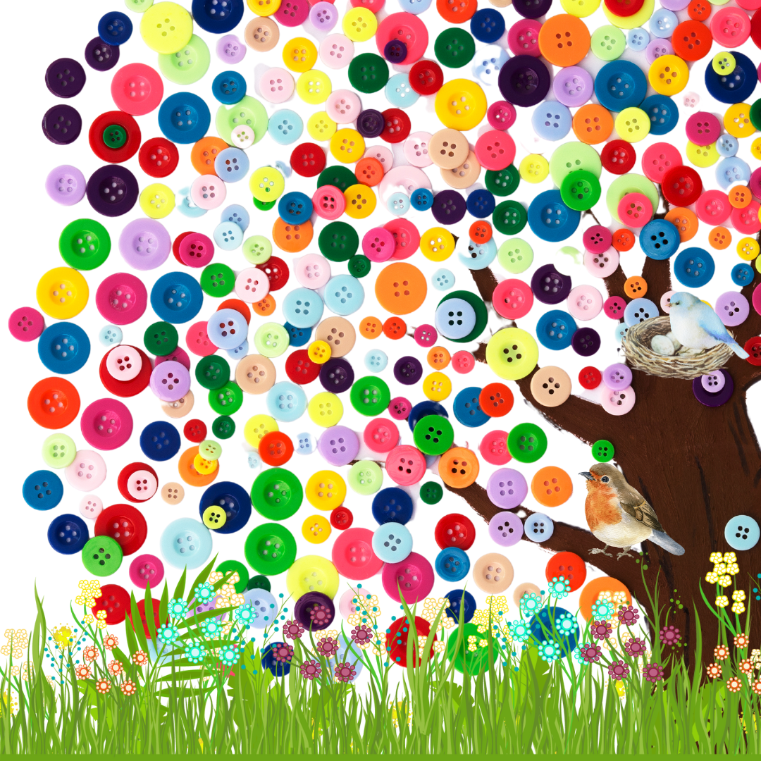 Button Tree Pattern Button Tree Craft – zazaofcanada
