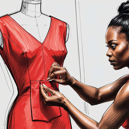 Comment coudre une poche sur une robe