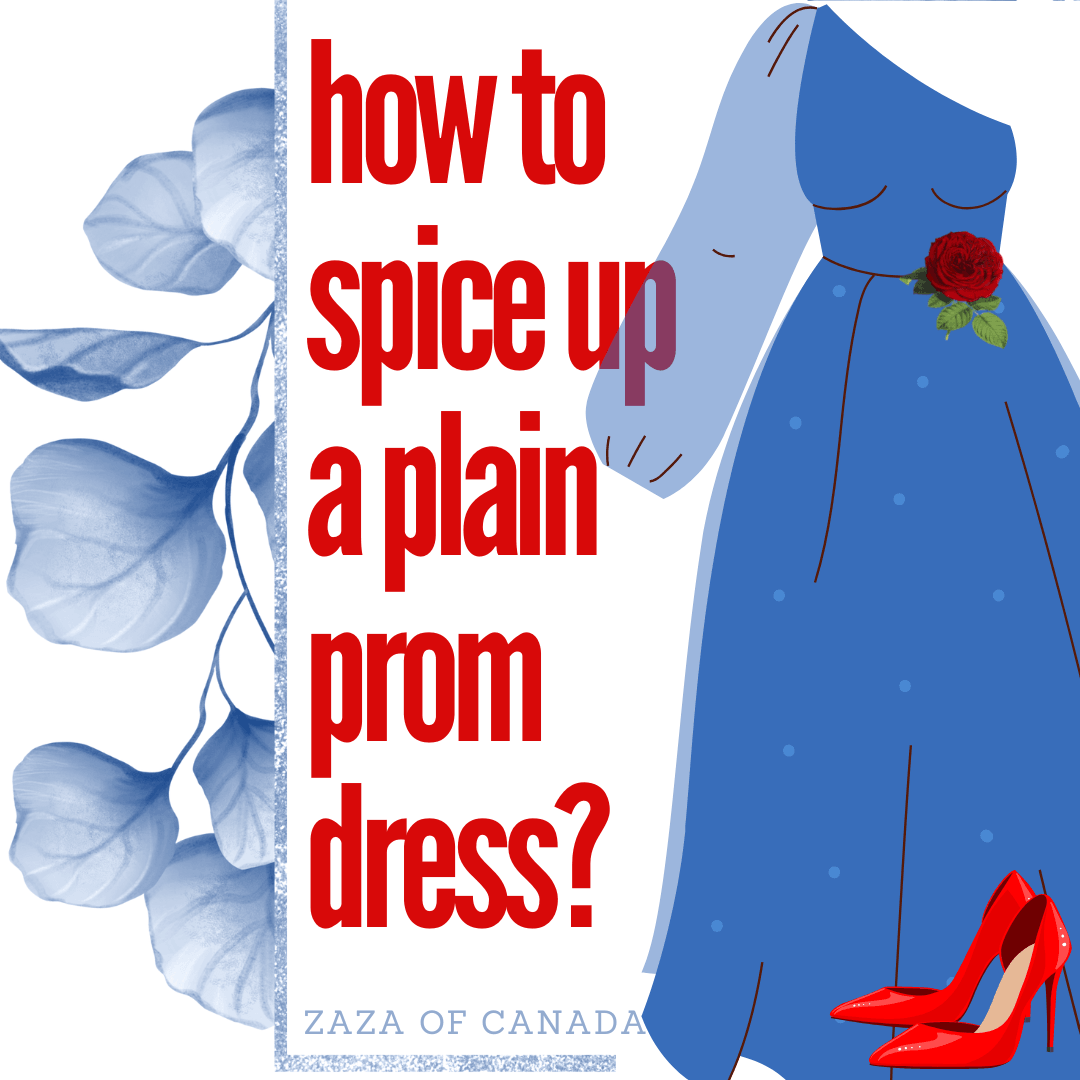 how to style a black prom dress