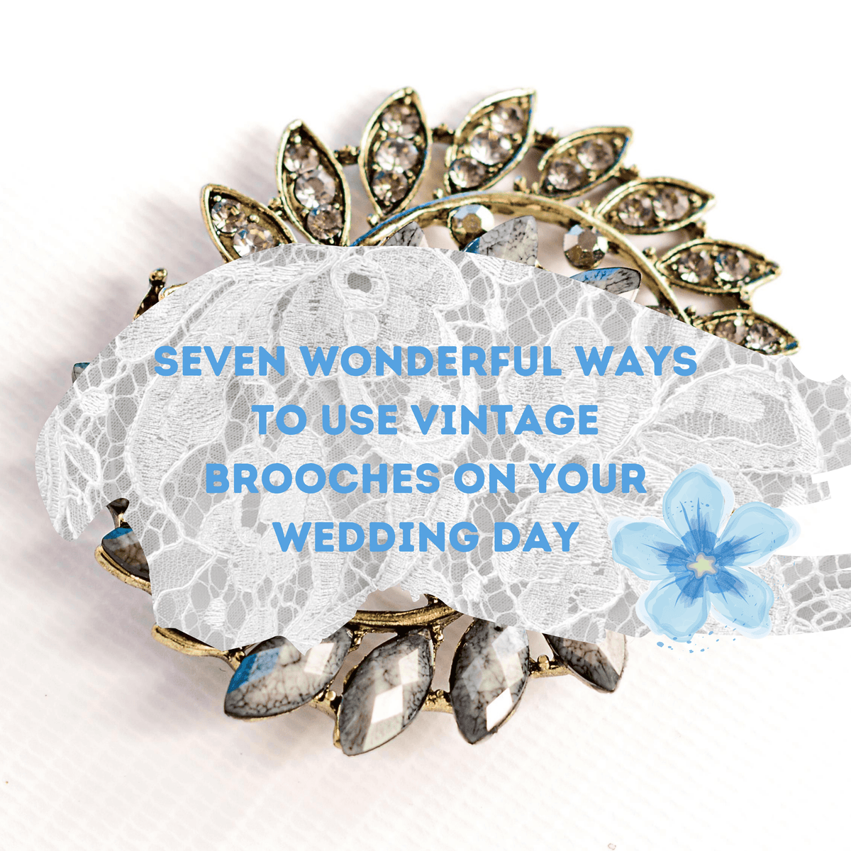 Seven wonderful ways to use vintage brooches on your wedding day ...