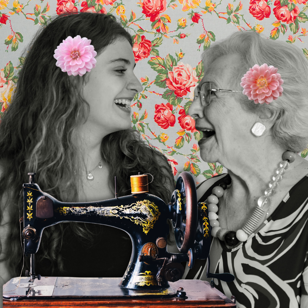 Grannycore  sewing