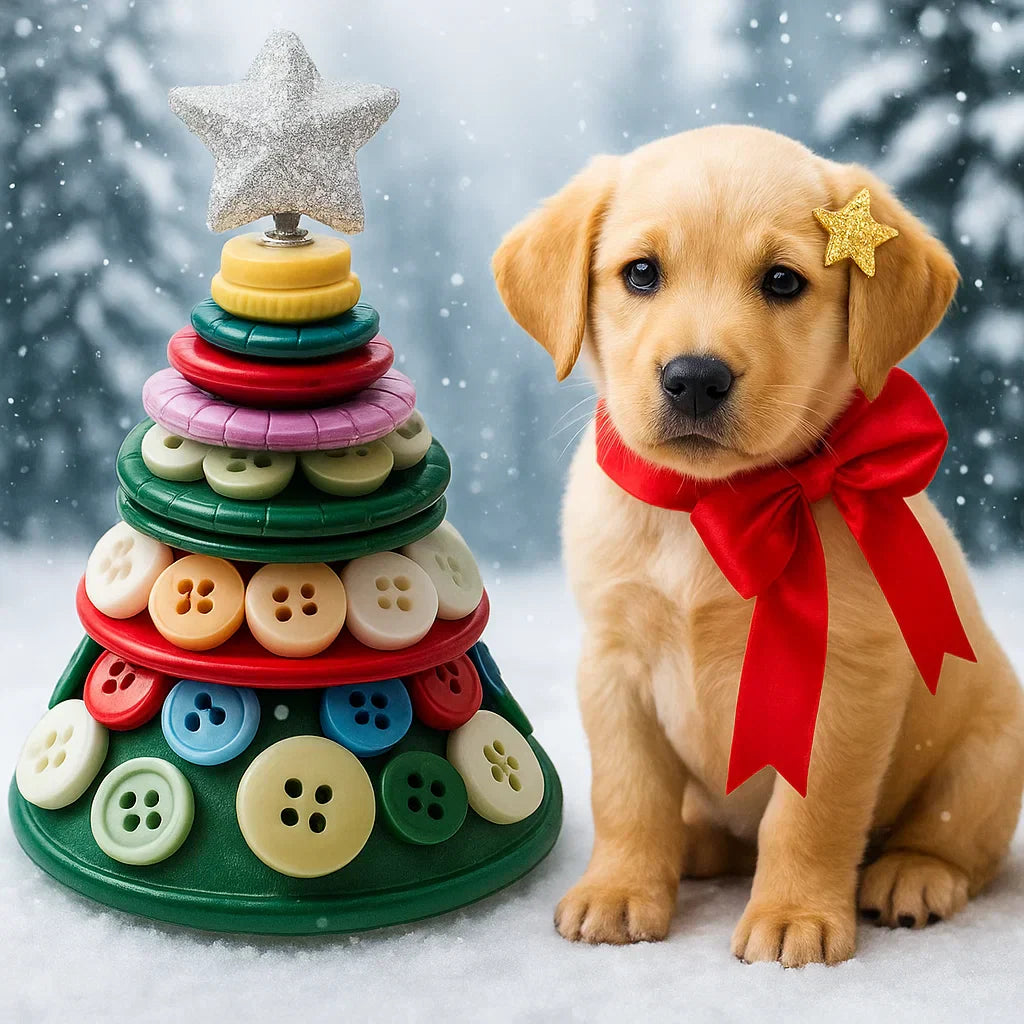 How to Make Button Xmas Trees