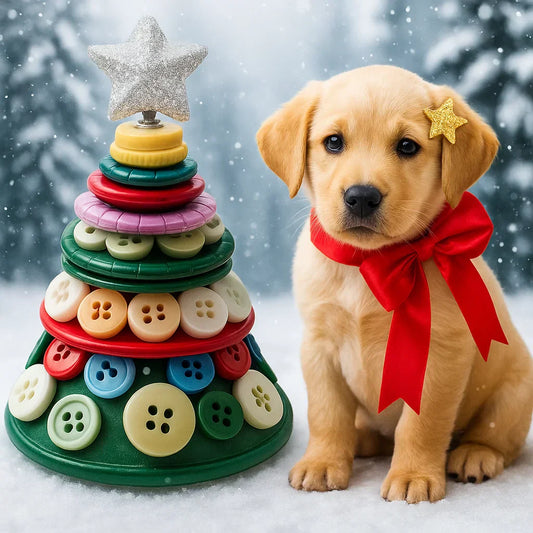 How to Make Button Xmas Trees