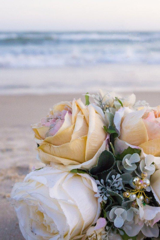 beach wedding attire