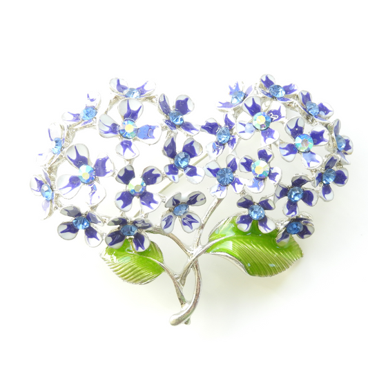 Elegant flower brooch