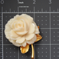 White Rose Brooch