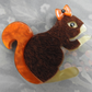 Squirrel brooch - zaza of canada