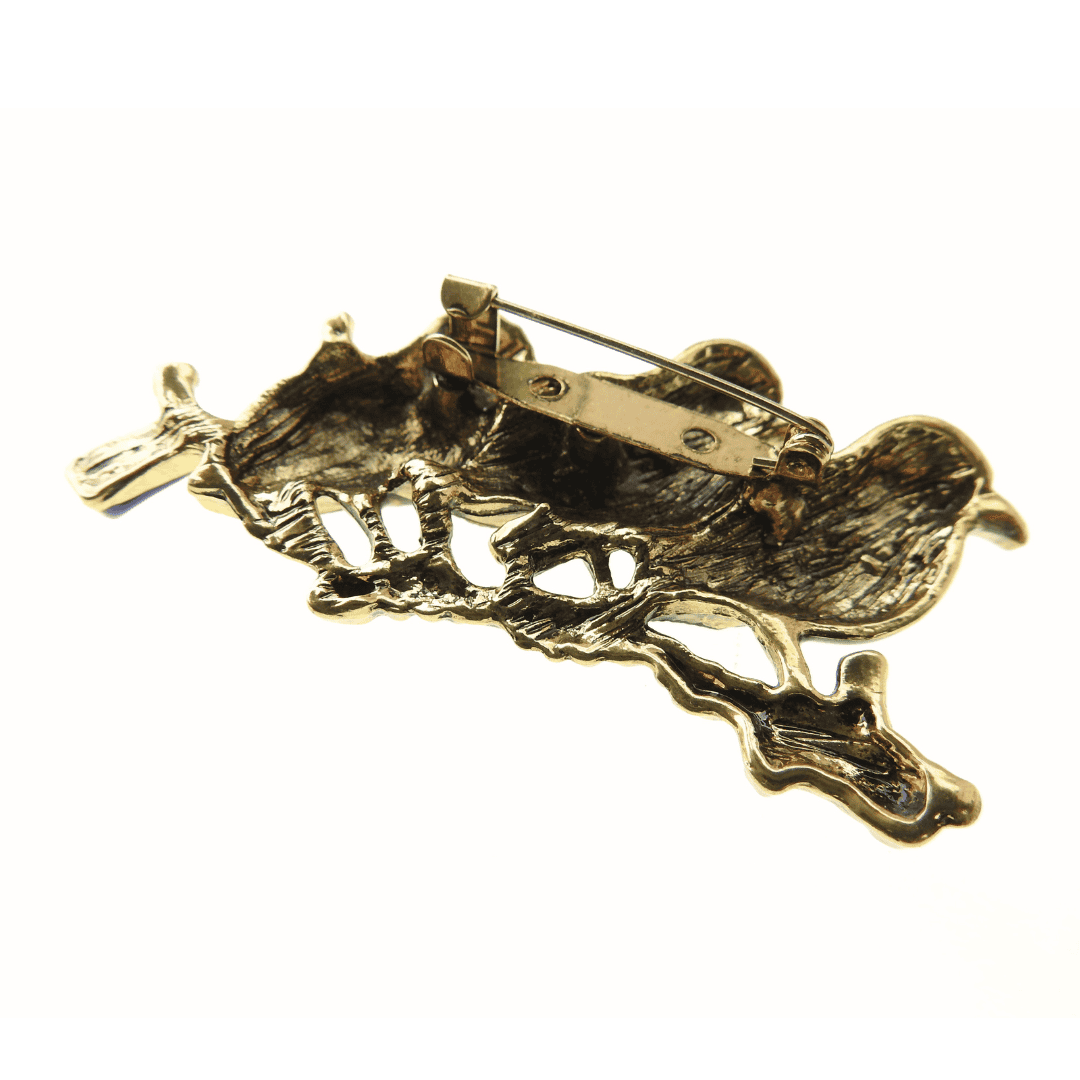 Bird brooch