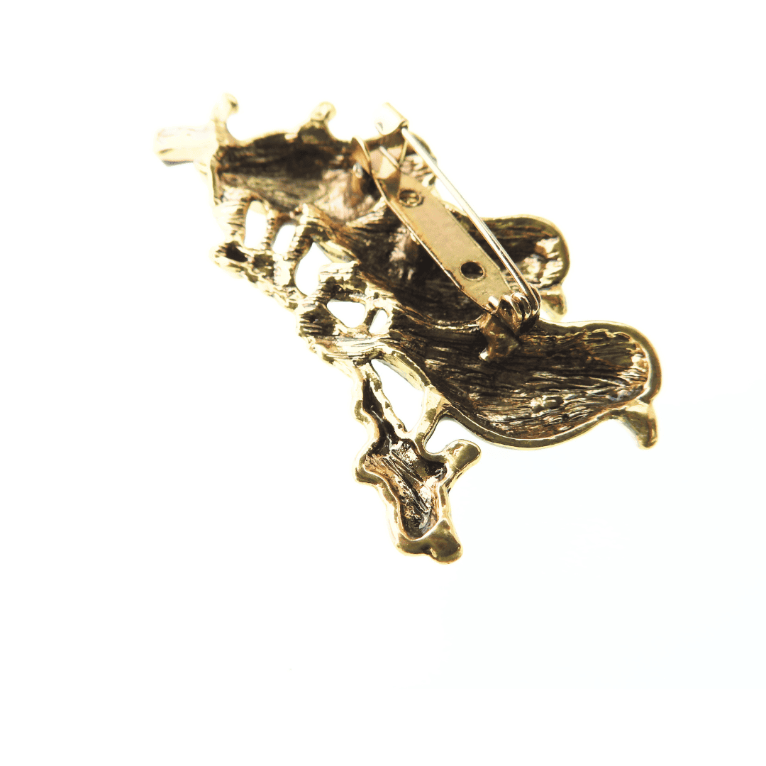 Bird brooch